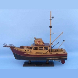 Jaws - Orca 20 Inch Wooden Model Ship